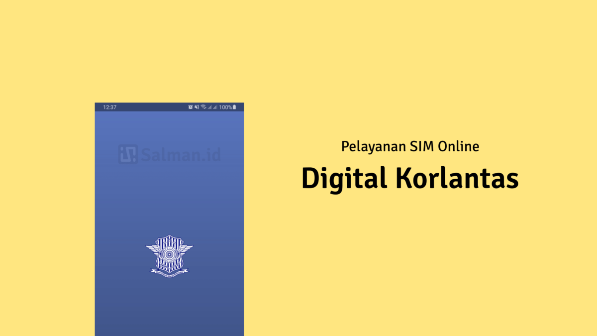 Pelayanan SIM Online via Aplikasi Digital Korlantas