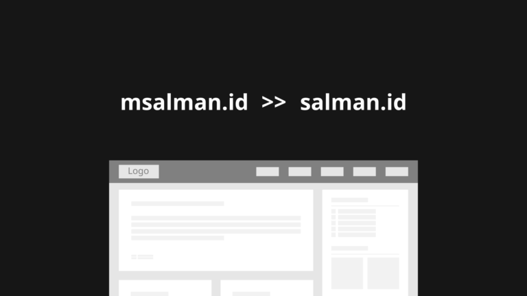 Akhirnya Blog ini Ganti Domain