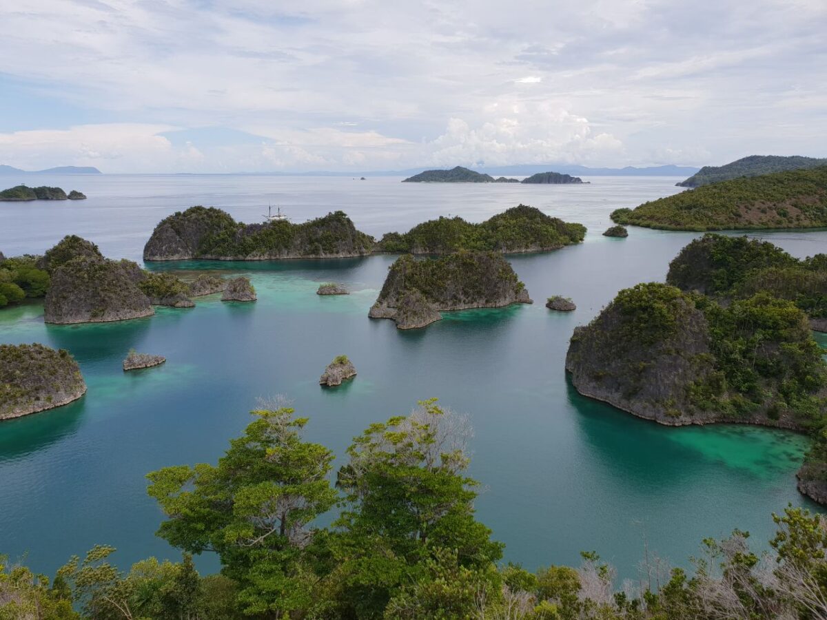 View Raja Ampat dari puncak